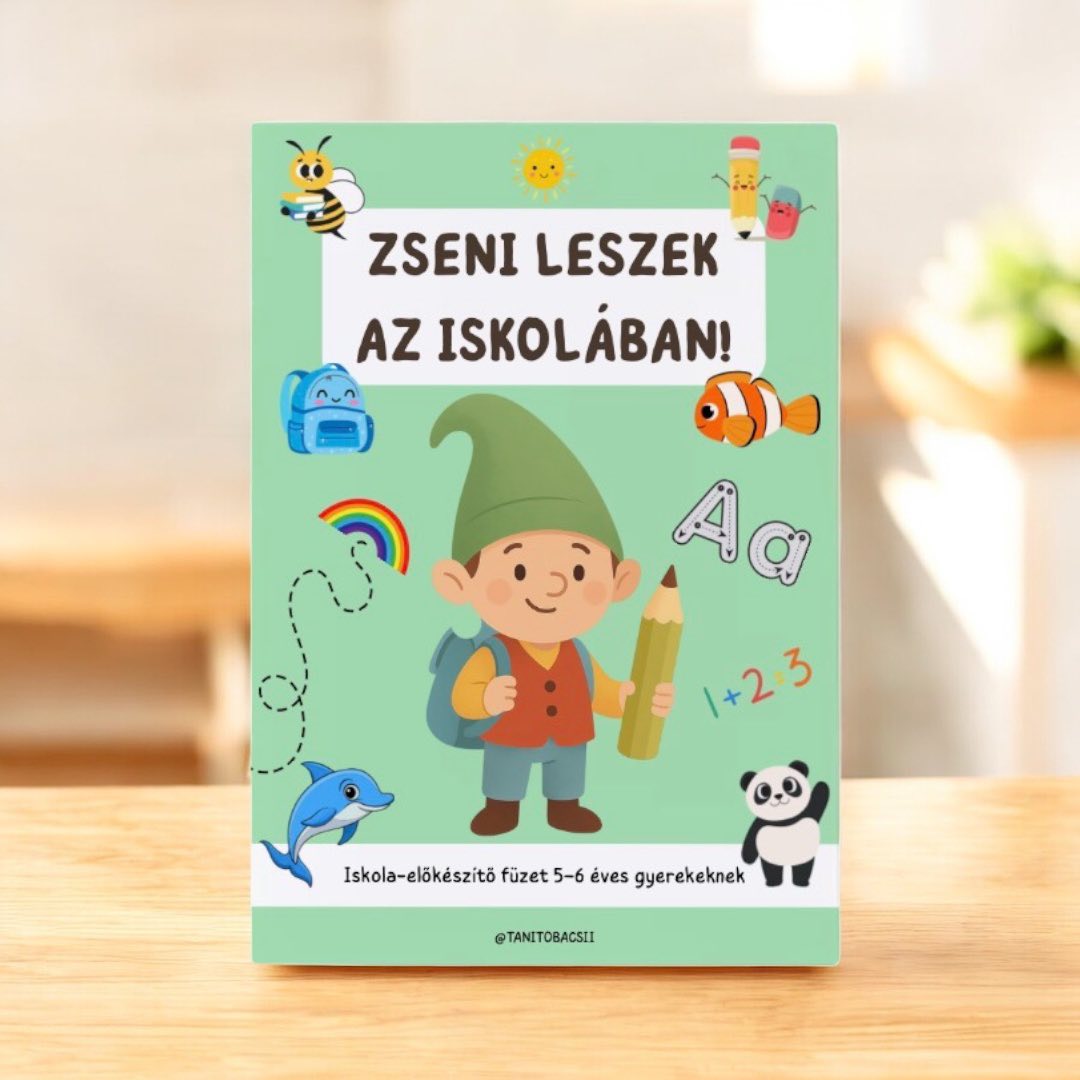 Zseni leszek - iskola-előkészítő füzet