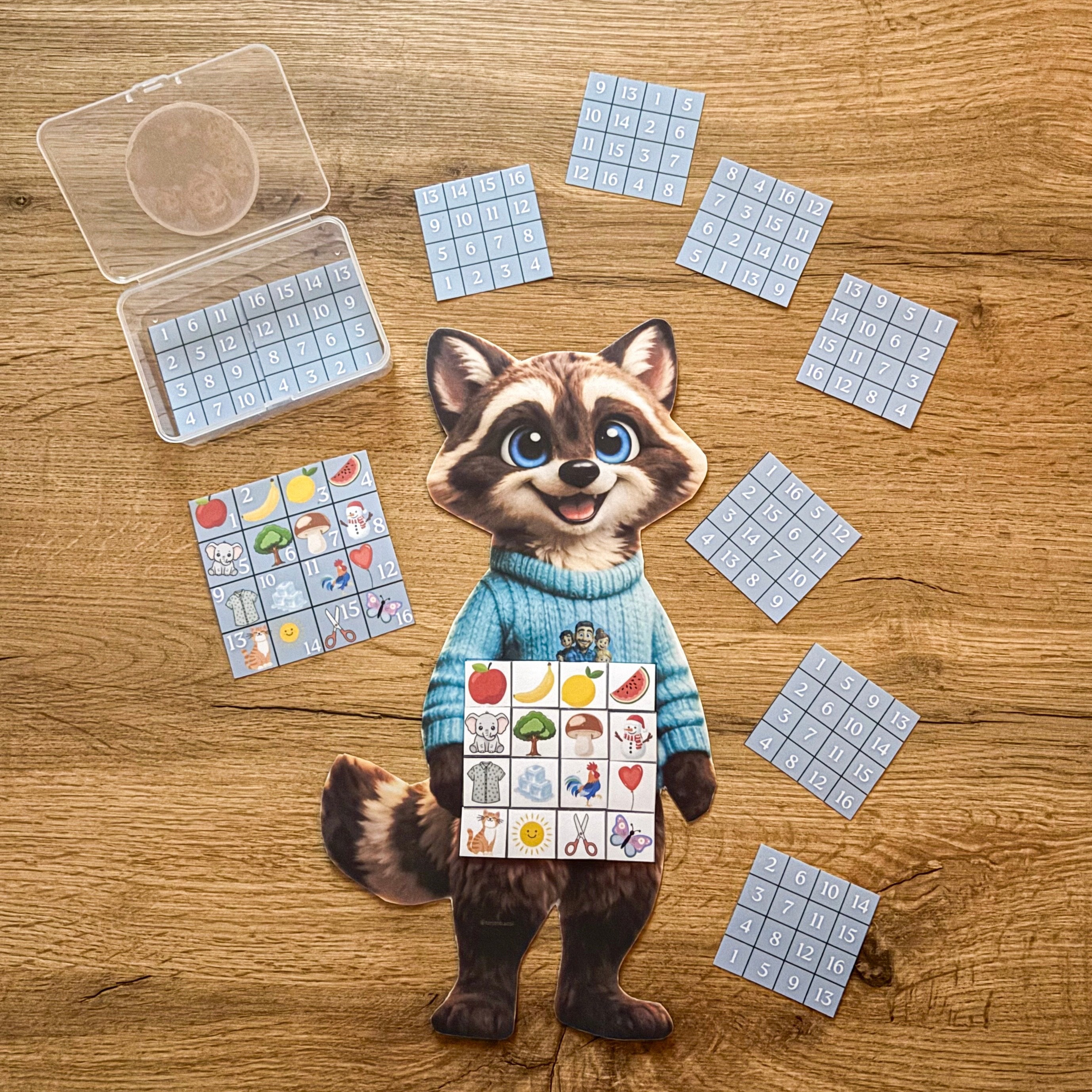 Mosi, a mosómedve – Tépőzáras kódolós fejlesztő játék