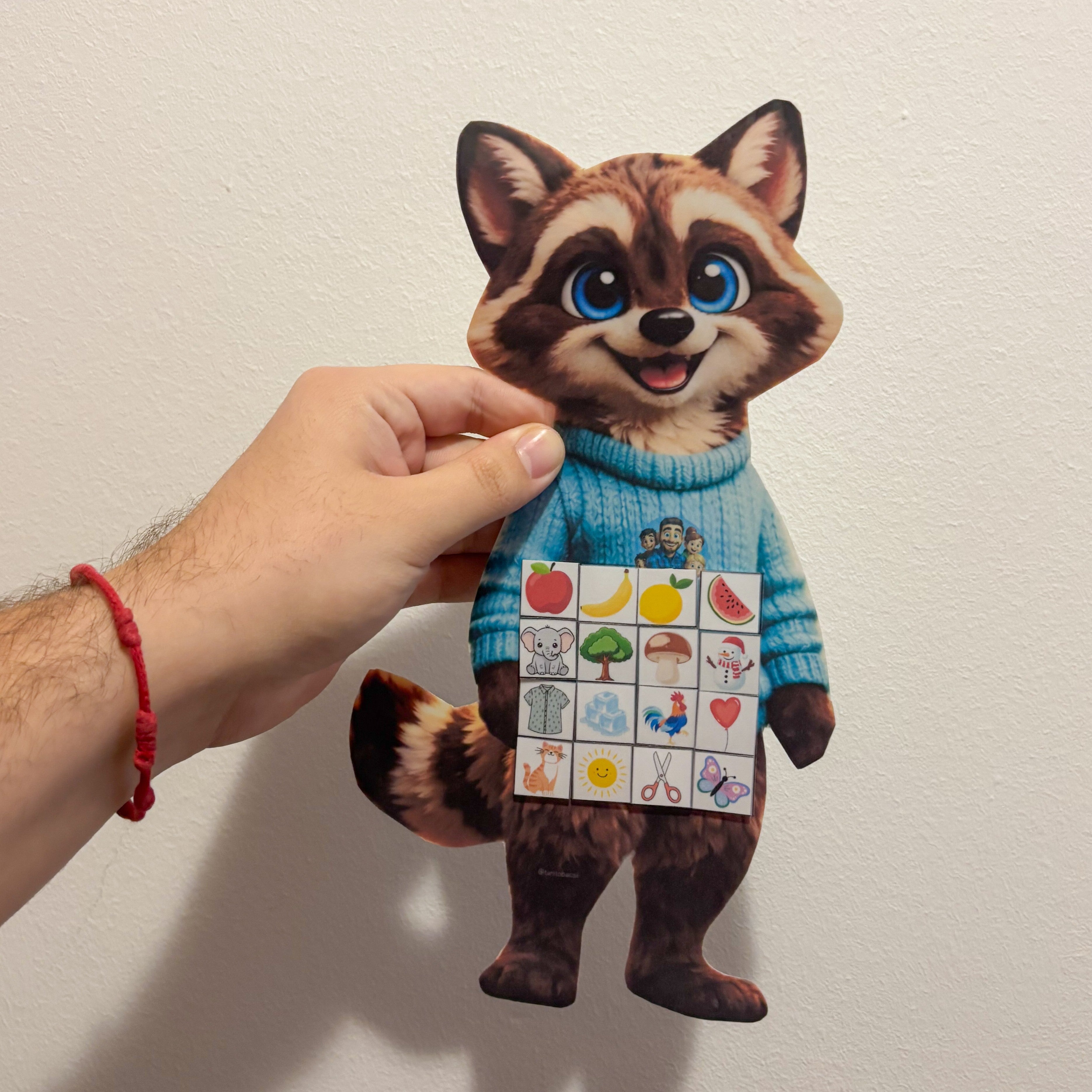 Mosi, a mosómedve – Tépőzáras kódolós fejlesztő játék