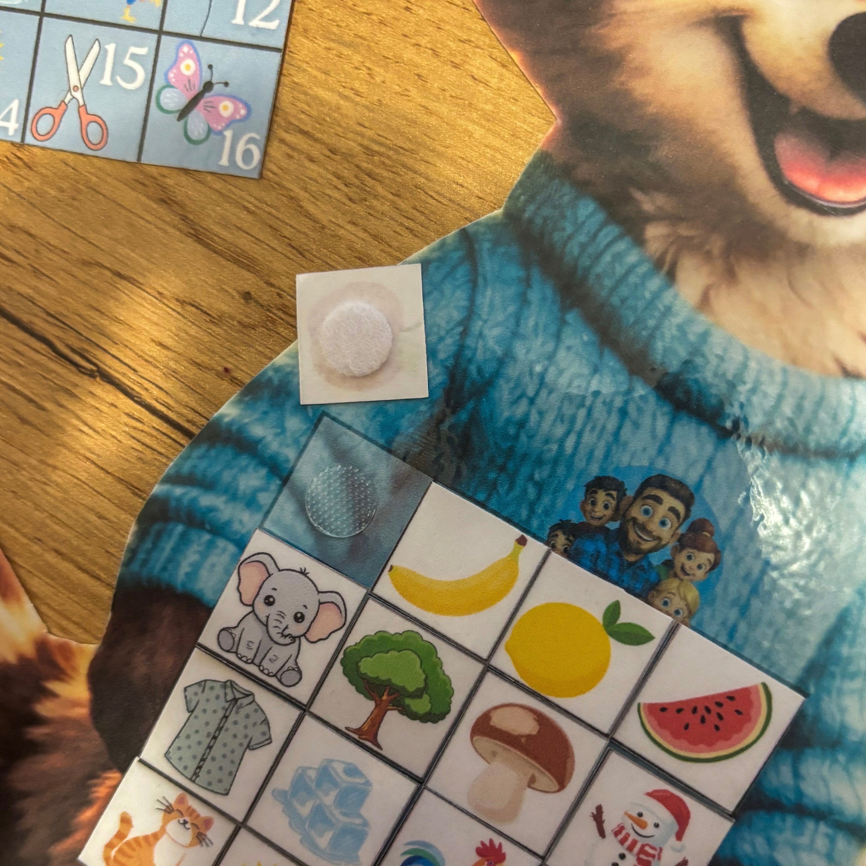 Mosi, a mosómedve – Tépőzáras kódolós fejlesztő játék